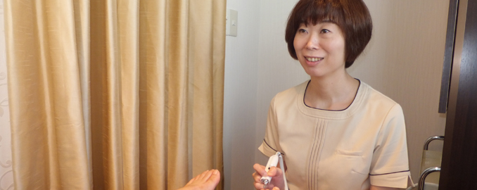 「1人1人に合わせた施術と接客の細やかさは、他とは違います。」<br> 篠宮寛子／青山店 店長